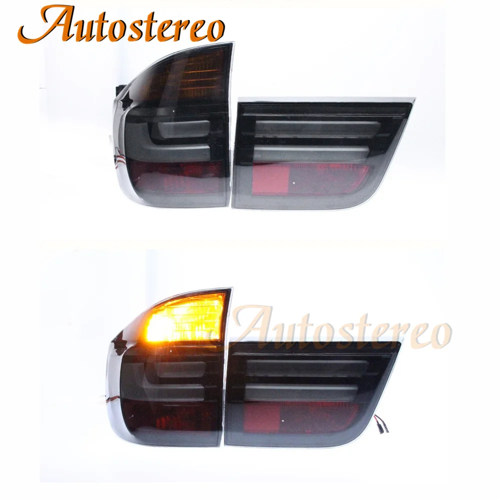 Car Tail Brake Light For BMW X5 E70 2007-2013 Rear Lamp Taillight lights LED DRL Retrofit Assembly Turn Signal Auto Electronic