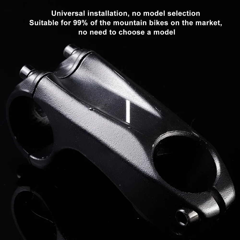 

-17 Degree Bicycle Handlebar Stem 70mm Length Lightweight Handlebar Stem Aluminum Alloy 31.8x28.6mm Bike Handlebar Stem