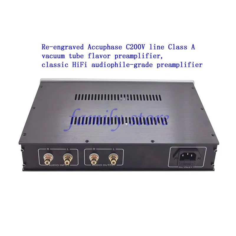 Clone Accuphase C200V circuit Class A vacuum tube flavor preamplifier, classic 1837/4793 tube HiFi audiophile level preamplifier