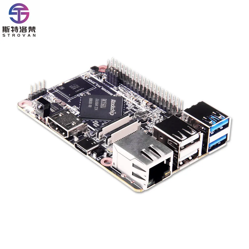 

Built-in 1000M Ethernet Port Supports Wi-Fi BT Wireless Network Connection 11.0 Linux Sbc Motherboard Rk3568 Board