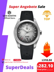 San Martin FKM SN0144 JianZhan Dial Gada 36/39/42mm Men's Luxury Dress Automatic Mechanical Watch Miyota 9015 Original Design