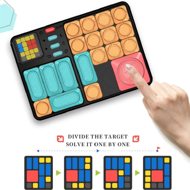 Nieuwe Xiaomi Youpin Super Huarong Road Slide Magnetische Puzzel Game Clearan Kinderen Intelligencetraining Puzzel Speelgoed