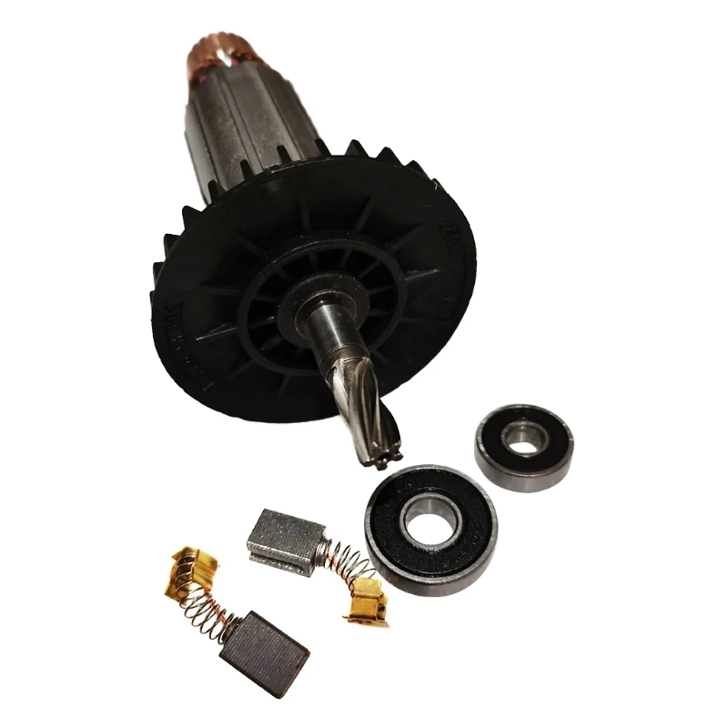 Rotor armadura broca martelo, substituição 5 dentes AC220-240V para makta hr2440 hr2453 para rebarbadora