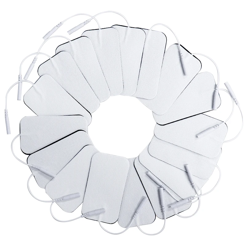 5x9cm 10/20/50/100Pcs Gentle Pulse Patche Reusable Electrode Pads Acupoint Sim Care Body Soothing Care Machine Muscle Relax Tool