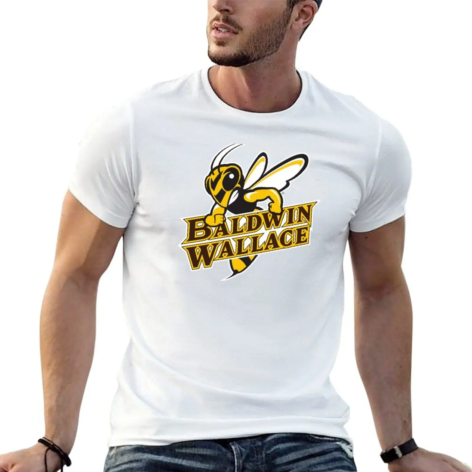 

Baldwin Wallace University yellowjackets T-Shirt t shirts for man graphic vintage t shirts with prints T-Shirt