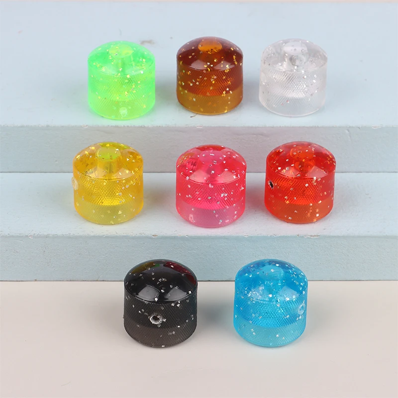 1PCS Electric Guitar Bass Replacement Volume Tone Control Knobs Turn Buttons Knob with Holes