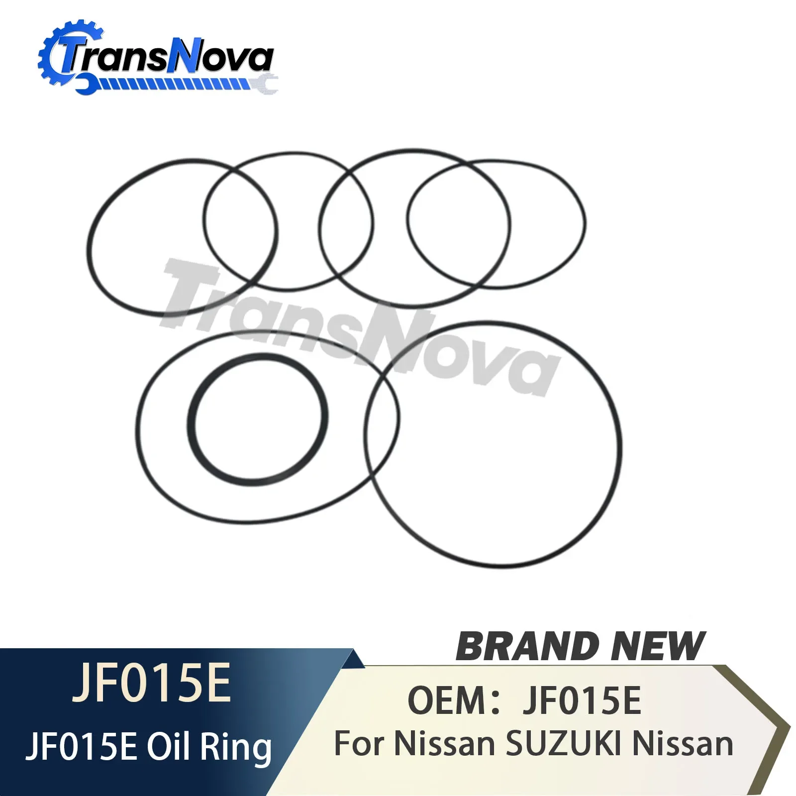 7PCS JF015E CVT RE0F11A Auto Transmission Master Cylinder Auxiliary Cylinder Oil Ring For NISSAN Transmission Drivetra