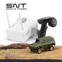 DIATONE SNT Y60 2.4G 1/64 Miniature Off-road First View Car with Goggles Mini RC FPV Remote Control Car Gift for Kids