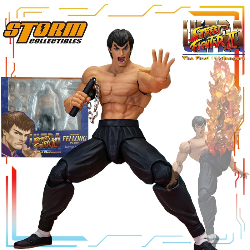 Spot Goods STORM COLECTIBLES Original Street Fighter 2 serie móvil Grand Anime modelo de figura de acción juguetes modelo regalos para niños