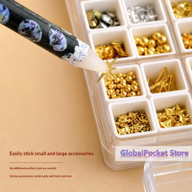 [TG823]1Pcs Nail Art Dotting P - Nail Art Dotting Tool ulasan dan harga