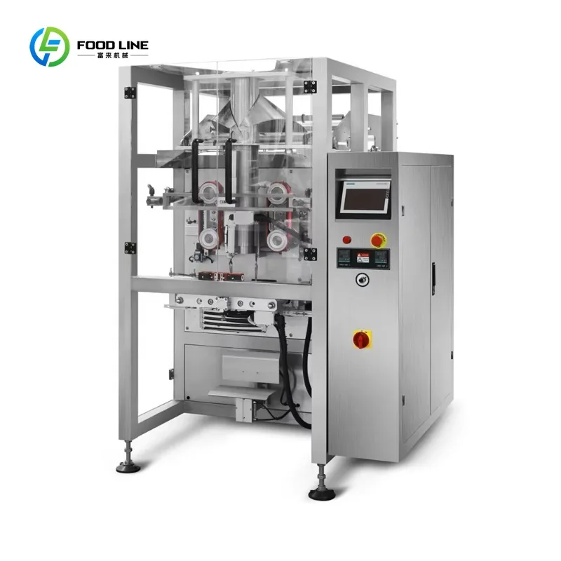 Automatic Banana Chips Filler Sealer for Crispy Fruit Snack Vertical Form Fill Seal Packing Line Custom