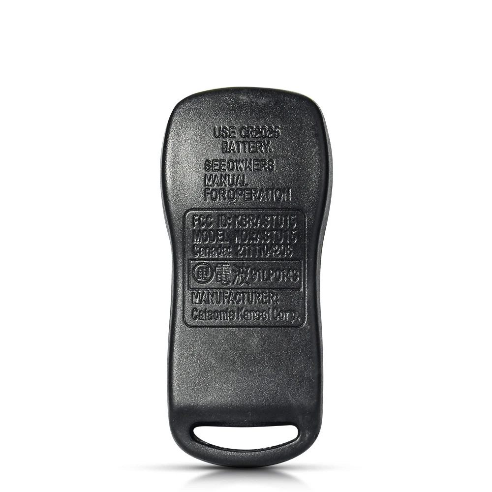 KEYYOU-carcasa para mando a distancia de coche, carcasa para mando a distancia de 3/4 botones, para Nissan Quest Tiida, lidona, x-trail, Paladin