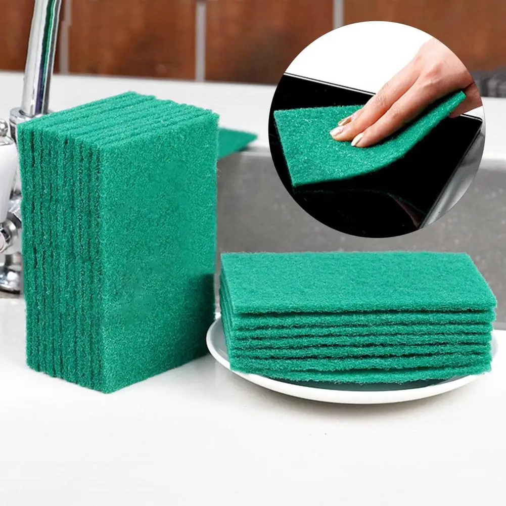 Stain-resistant Towel Durable Scrub Pads for Kitchen Dishes Metal Grills Heavy-duty Scratch-free Tools Durable Cleaning Rag