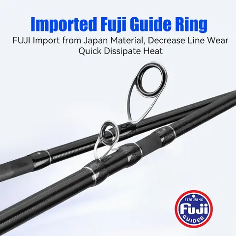 10 best sales बास मछली पकड़ने वाली छड़ी - №4