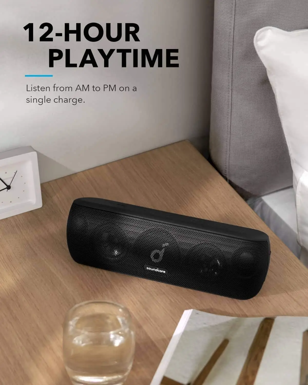 TLF Anker Soundcore 30W Motion سمّاعات بلوتوث مع صوت عالي الدقة مع IPX7 جهير ممتد مقاوم للماء ومكبر صوت ثلاثي #3