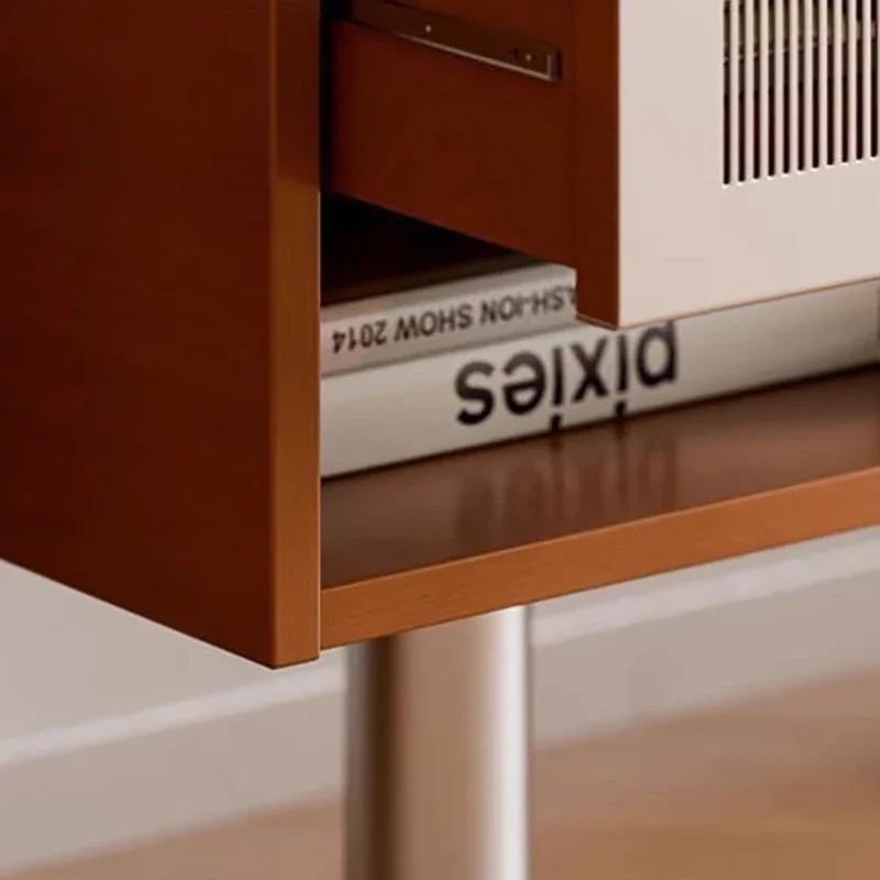 مناضد ليلية حديثة إسكندنافية، مساحة تخزين عملية، طاولة بجانب السرير جمالية، خزائن مدمجة، أثاث منزلي Mesa De Noche