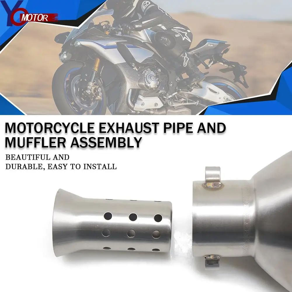 

51mm Exhaust Pipe And Muffler Assembly Motorcycle Accessories For HONDA NC750S NC750X NC700S NC700X NC700 NC750 S/X X11 XADV 750