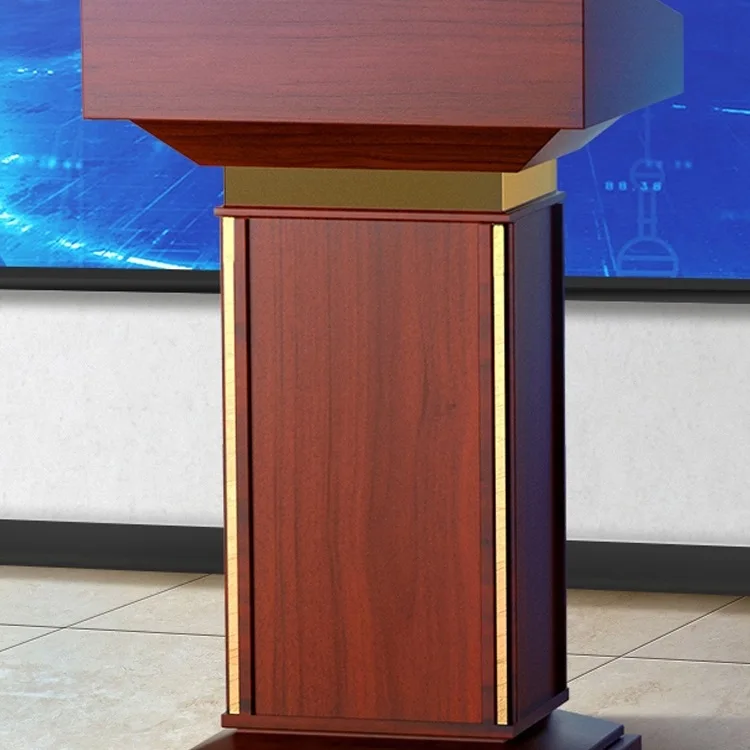 Solid wood lectern, lectern, welcome desk, hotel reception desk