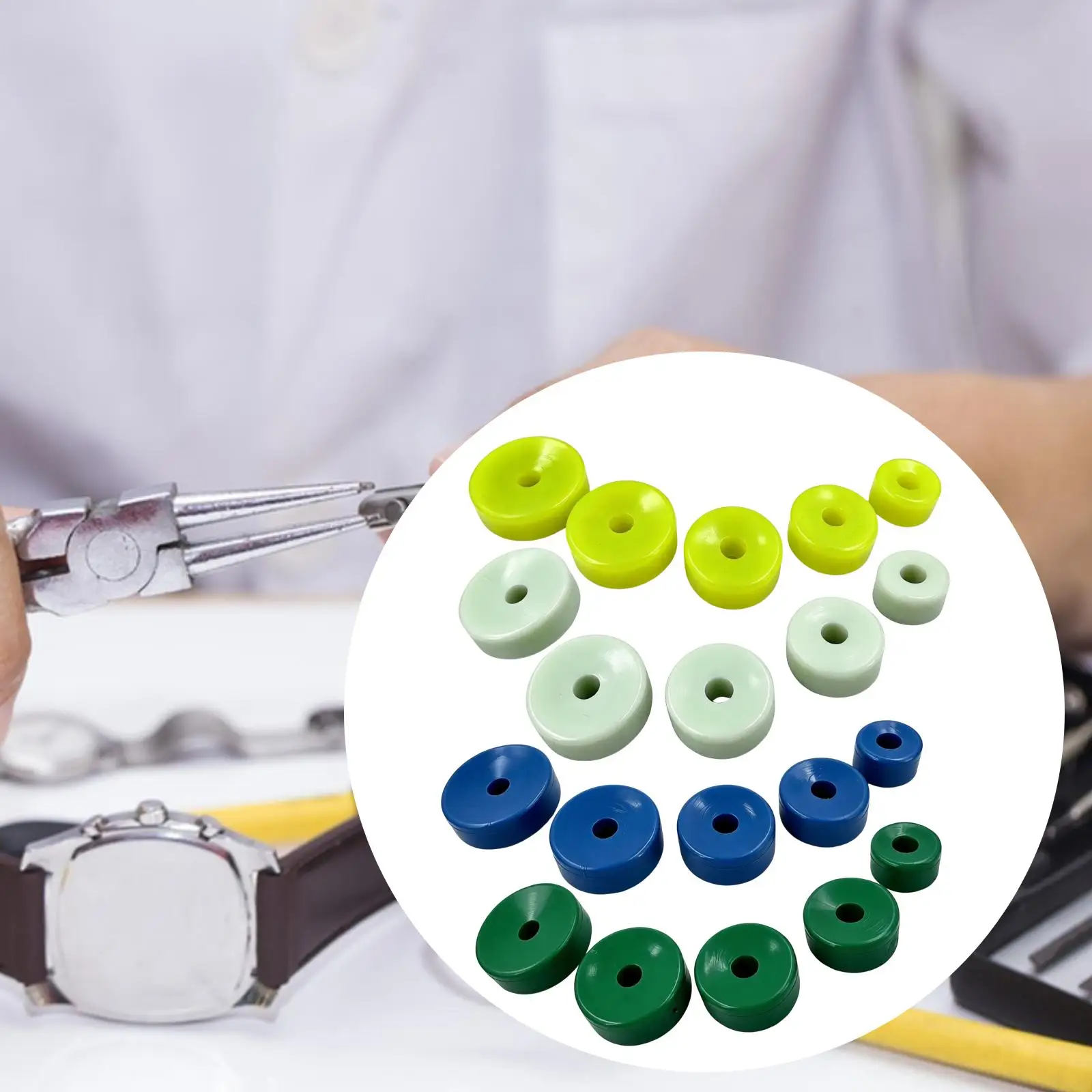 5Pcs Watch Case Cushion Repairing Tools Compact Multipurpose Movement Repair