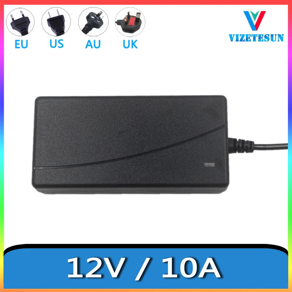 

12V 10A High Power Transformer Power Adapter DC5.5*2.1MM