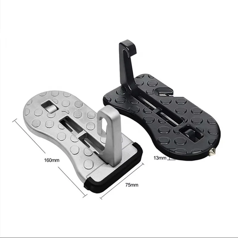 Auto Multi-function Lock Door Pedal Glass Crusher Safety Hammer Multi-function Door Pedal Window Crusher Car Pedal