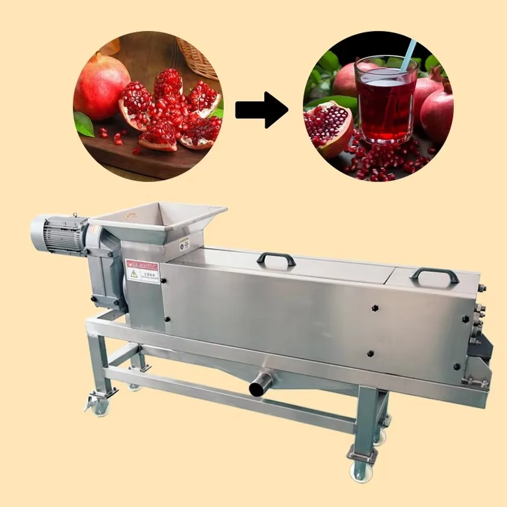 Heavy Duty Cold Press Screw Juicer Extractor Electric Stainless Steel Citrus Juicer Squeezer for Home Kitchen Fresh