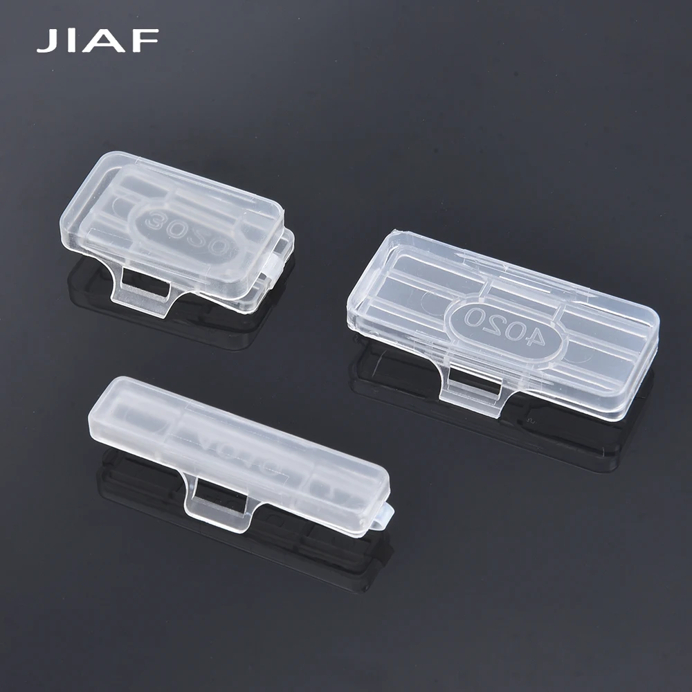 100PCS Cable Label Mark Transparent Sign 3010 4010 3020 4020 Wire Line Waterproof Organizer Tag