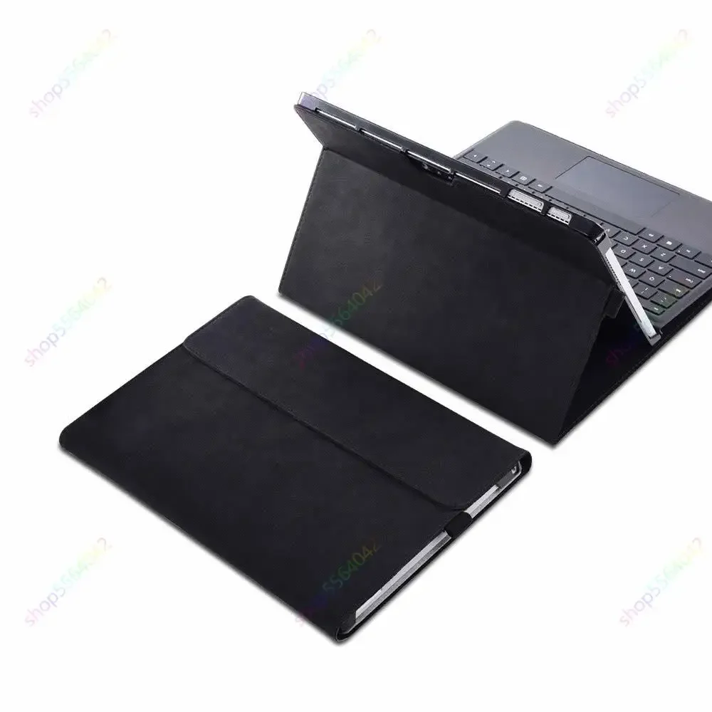 Capa Teclado para Microsoft Surface Pro, Suporte para Tablet, Capa de Couro, Negócios Fundas, 9, 8, 13 \