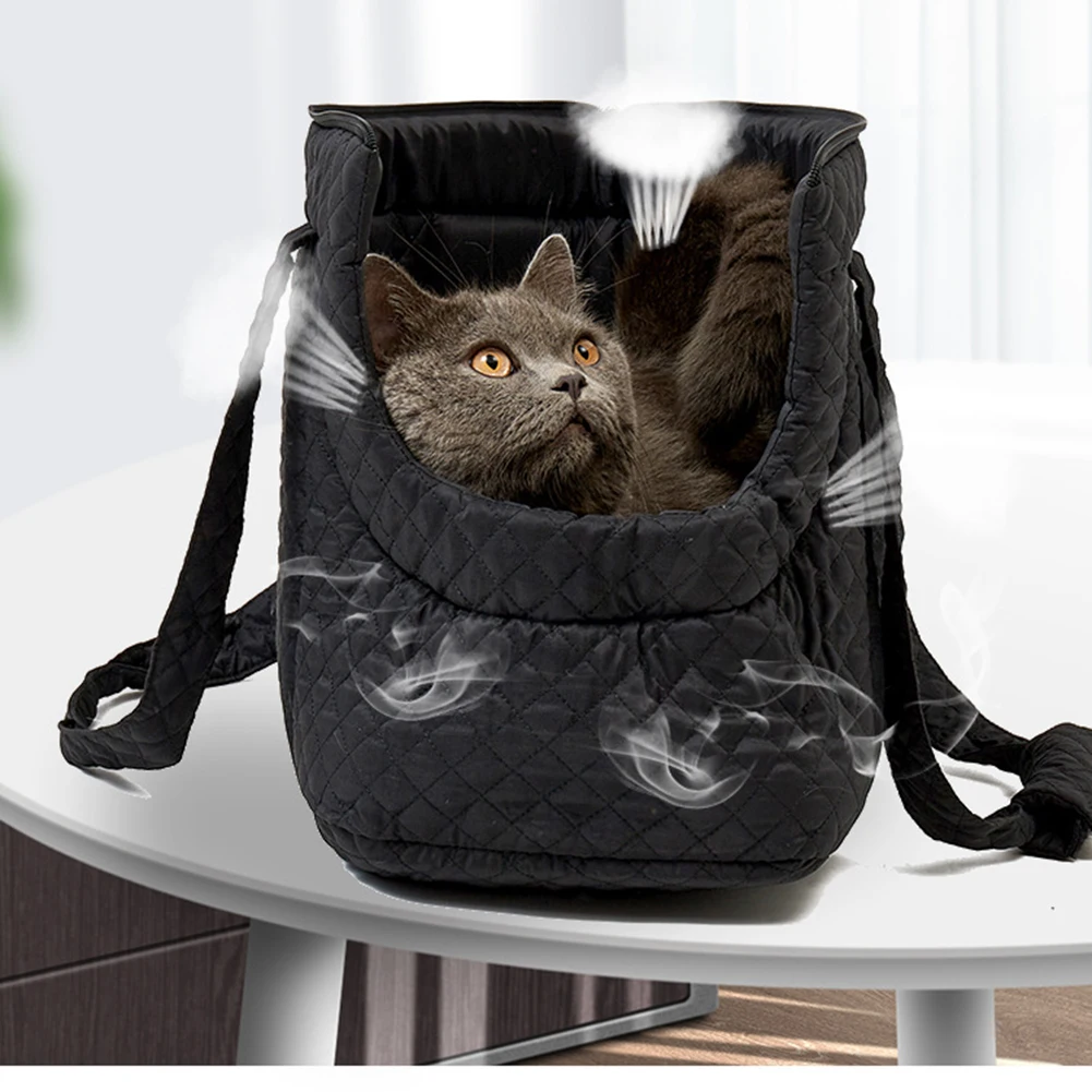 

Portable Pet Carrier Bag With Detachable Bottom Cushion Large Capacity Shoulder Messenger Bag For Outdoor Hiking 44 X 30 X 23cm