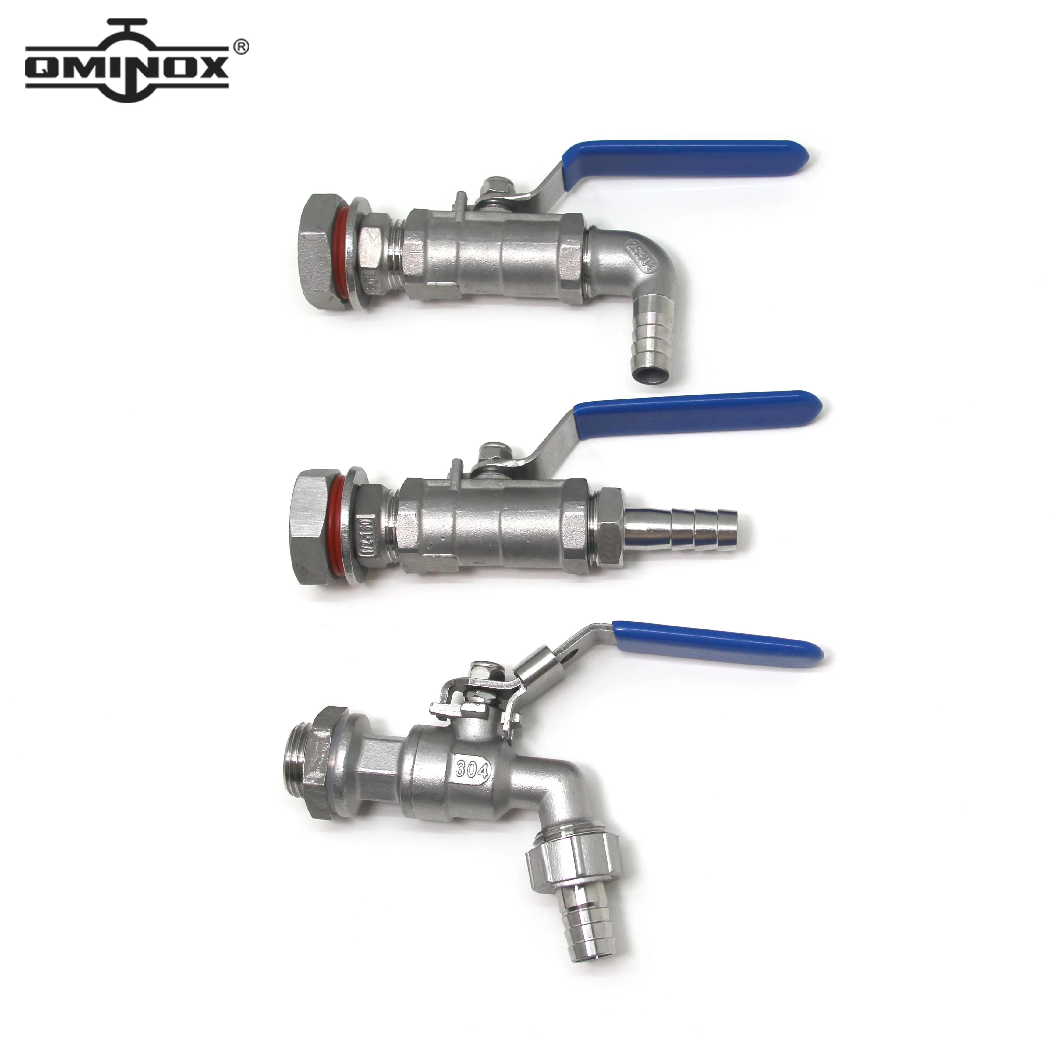 

Шаровой кран 1/2 дюйма из нержавеющей стали SUS304 с наружным диаметром 12 мм, безсварной компактный шаровой кран и прокладка для пивного чайника Barb-Homebrew