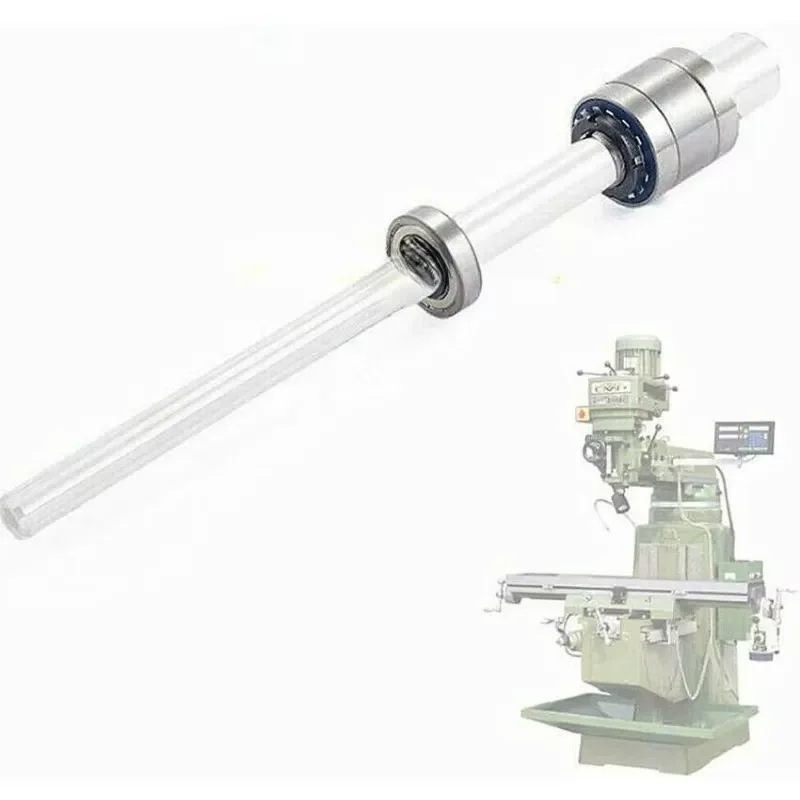 R8 Spindle Assembly with Bearing Kit for Milling Machine Precision Tool Holder Replacement Parts CNC Router Accessories High