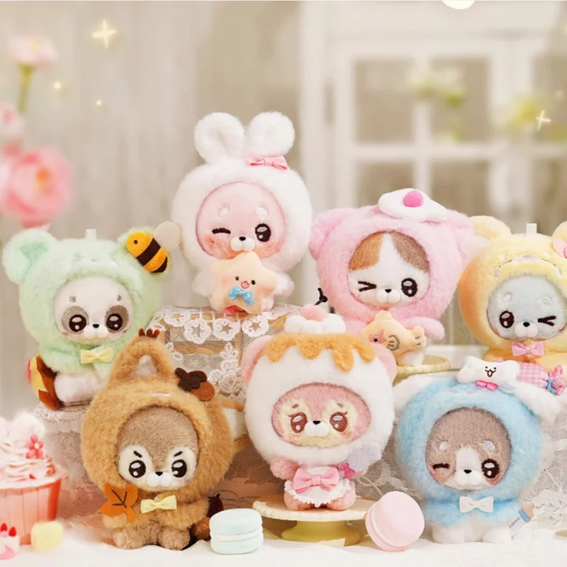 

ABFUN Doll Handspupu Personalized Creative Plush Blind Box Toy Cute Cat Doll Handmade Desktop Ornament Backpack Pendant Gift