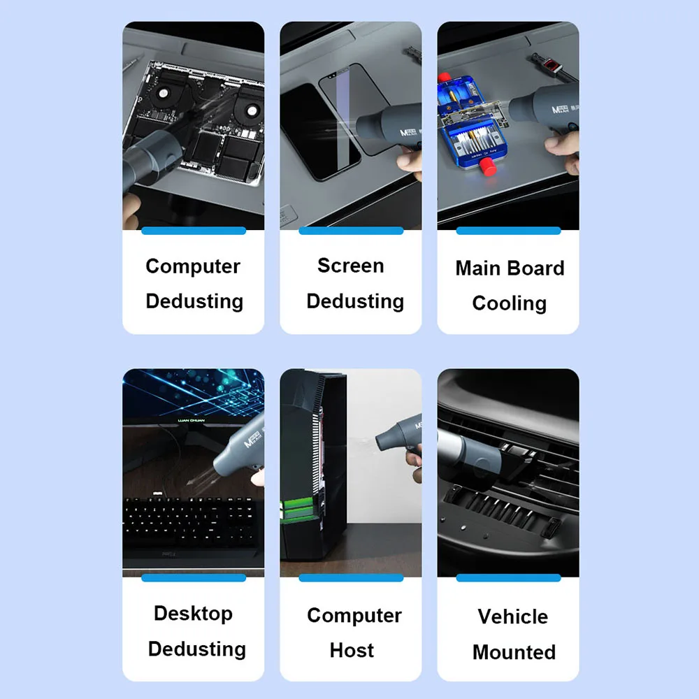MaAnt Storm BF-1 Multifunctional All-in-one Turbo Fan Suitable for Motherboard Cooling Computer Dust Cleaning Turbo Fan Tool
