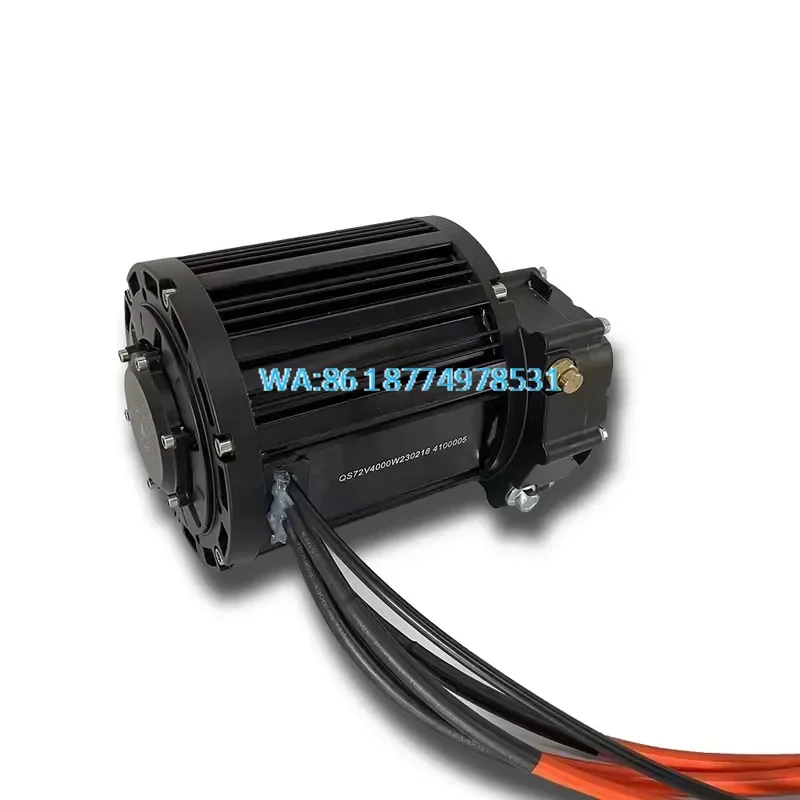 Wmwmnu for QS MOTOR 138 90H V3 4000W Mid-drive PMSM Motor With Gearbox for Mobility Motorcycle