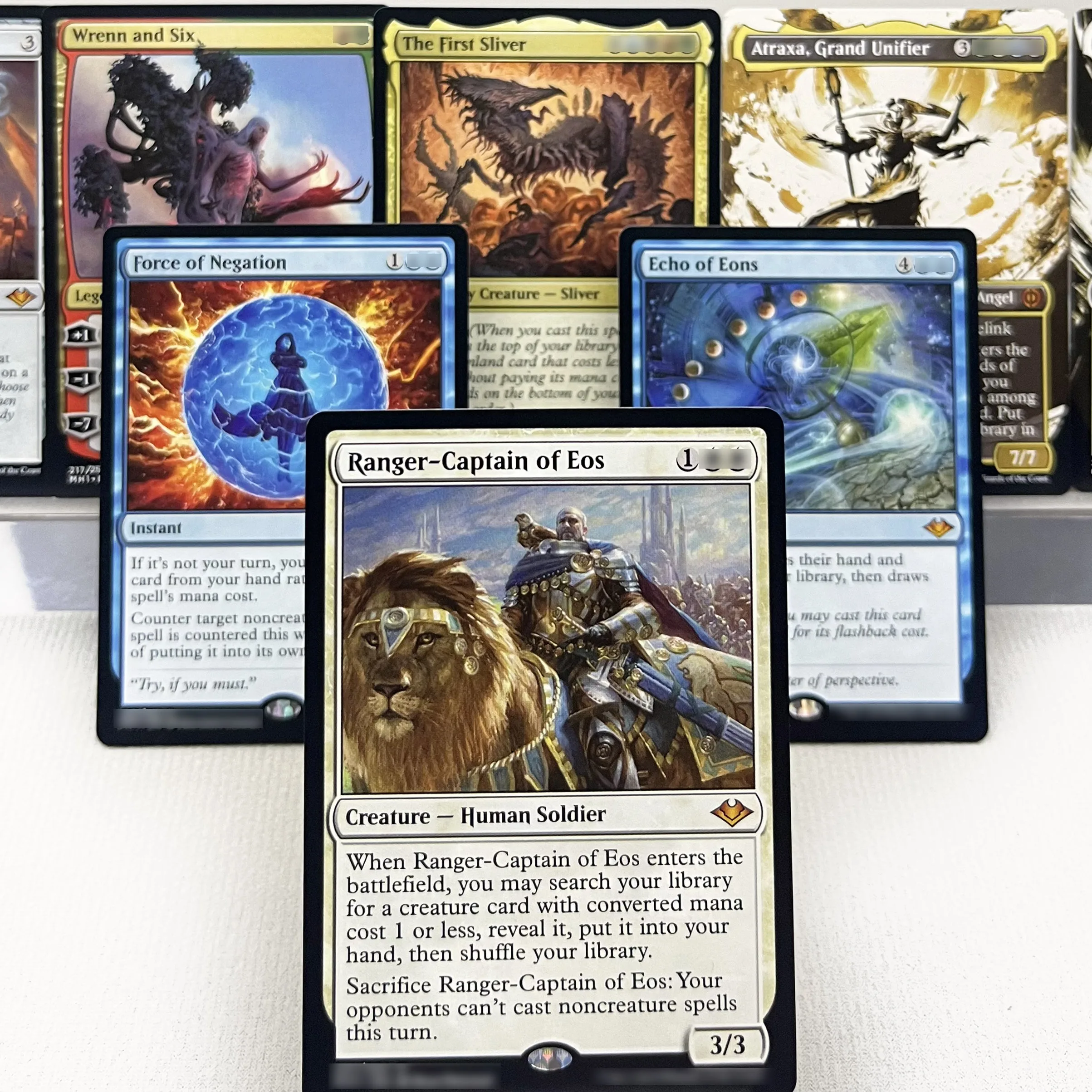 MH1 FAR M21 CC1 C19 HOLO12-I02 Карты прокси-волшебники Tcg Force of Negation Ugin, Спиртовой Дракон Сильван Библиотека Elesh Norn, сборка