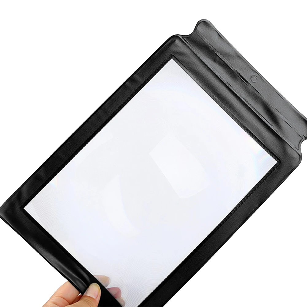 Handheld Page Magnifying Glass Flexible 3X Bookmark Flat Magnifier A4 Large Full Page Magnify Len for Elderly Reading Newspapers