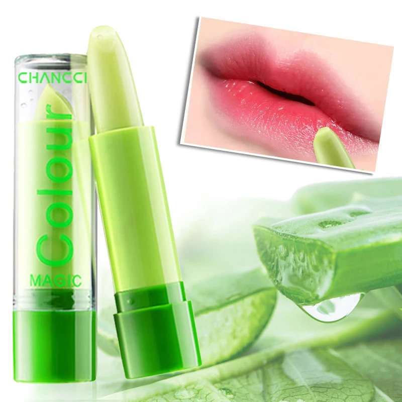 Moisturizer Lip Balm Magic Makeup Waterproof Color Changing Pink Lipstick Long Lasting Care Protection Lip Blam Anti Aging