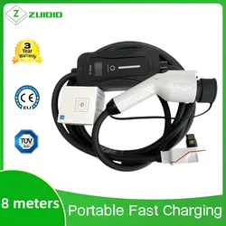 7KW Home Portable Fast Charging GB/T 5m Cable GBT Chinese EV Charger 32A for ID4 ID6 GOLF BYD BJEV