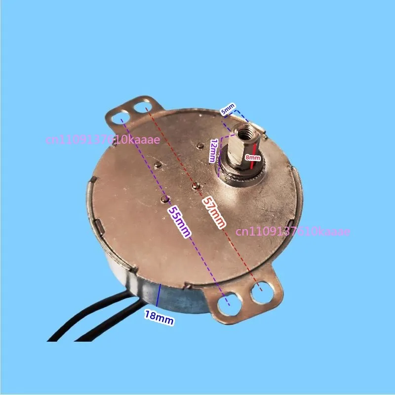 1PC 49TYJ Shaking Head Synchronous Motor AC 220V 50/60Hz Low Speed for Electric Fan