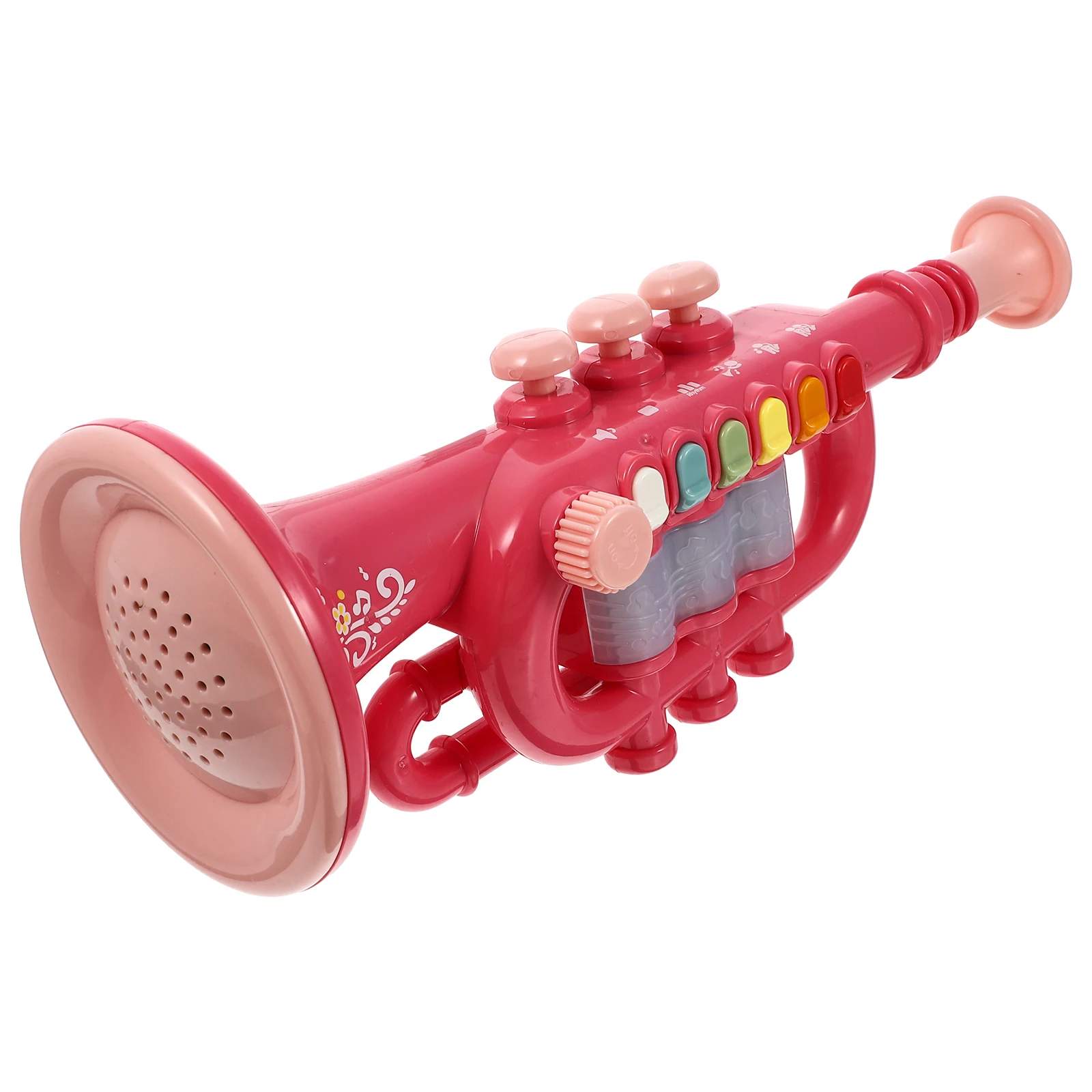 

1set 1Set Mini Trumpet For Kids Children Musical Instrument Smooth Clear Sound Educational Horn Plaything Music Learning