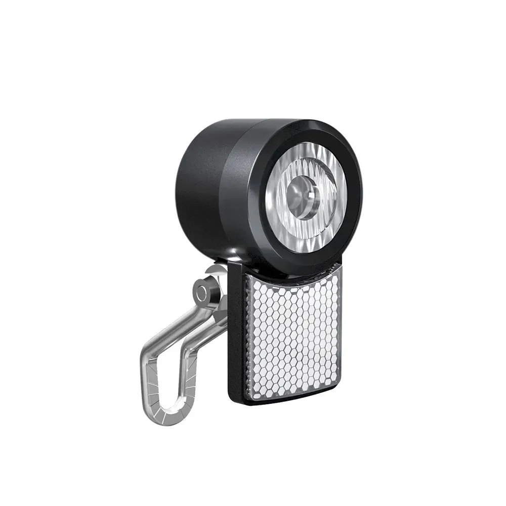 

Factory Direct ISO 6721-1 StVZO Headlight 20lux Ebike Front Light with ECE Reflector Battery-Powered bike light