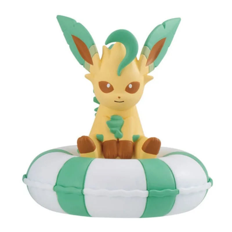 Pokémon Glaceon Jolteon Salvagente Modellazione Gashapon Action Figure Modello Giocattolo per bambini Regali di Natale Action Figure Giocattoli di modello