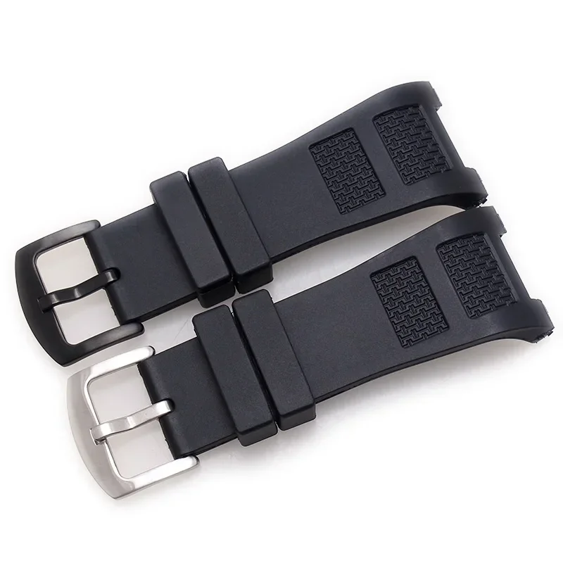 Silicone Watch Strap for IWC Strap Engineer Iw376501 Iw323601 Waterproof Sweat-Proof Notch Rubber Watchband 30X16mm