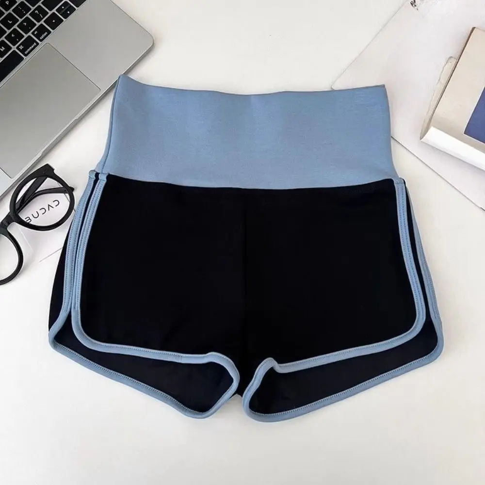 

Comfortable Sweet Casual Sport Shorts Sweatpants Color Blocking Skinny Short Pants Summer Trousers Slim Mini Hot Pants Women