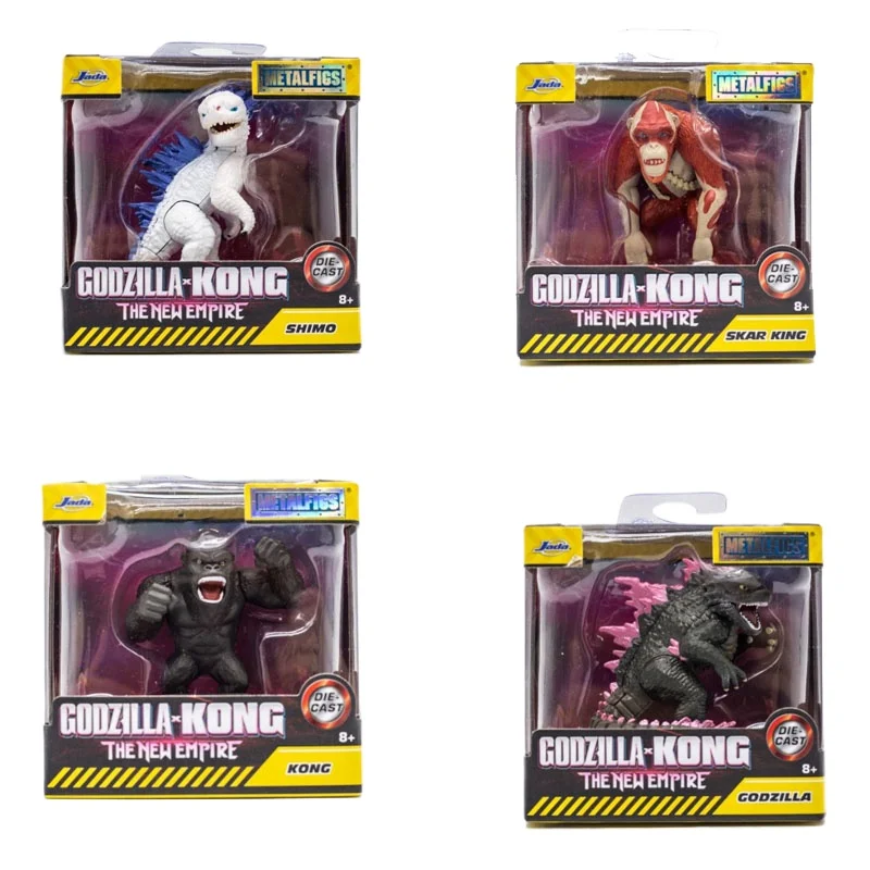 Figura de Acción Godzilla VS Kong New Empire, Modelo de Aleación Shimo Skar King, Juguete Coleccionable, Decoración, Regalos de Cumpleaños