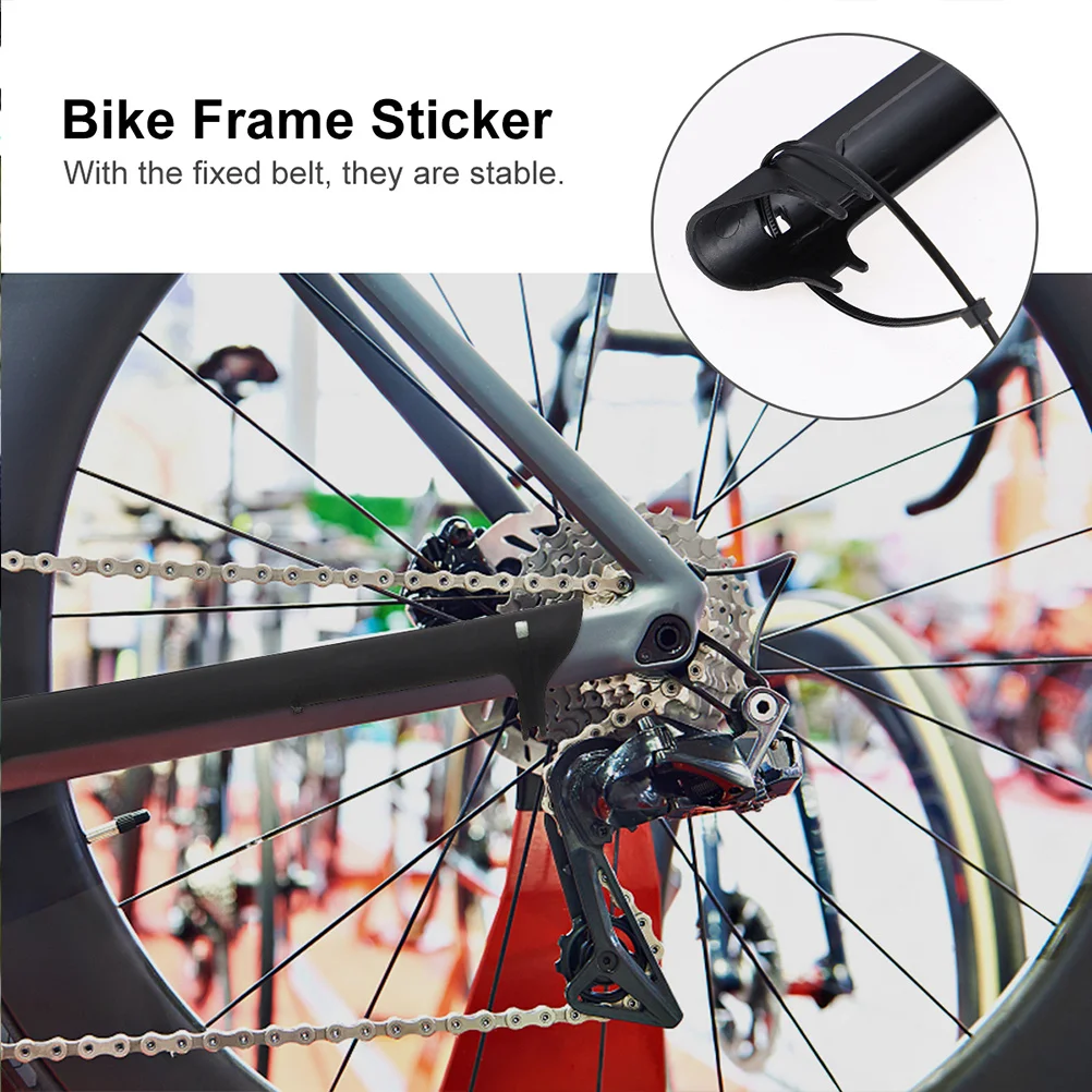 

8pcs Bike Frame Protection Films Scratch-Resistant Waterproof Durable Cycling Chain Protective Film For Bike Chain Stay Cover