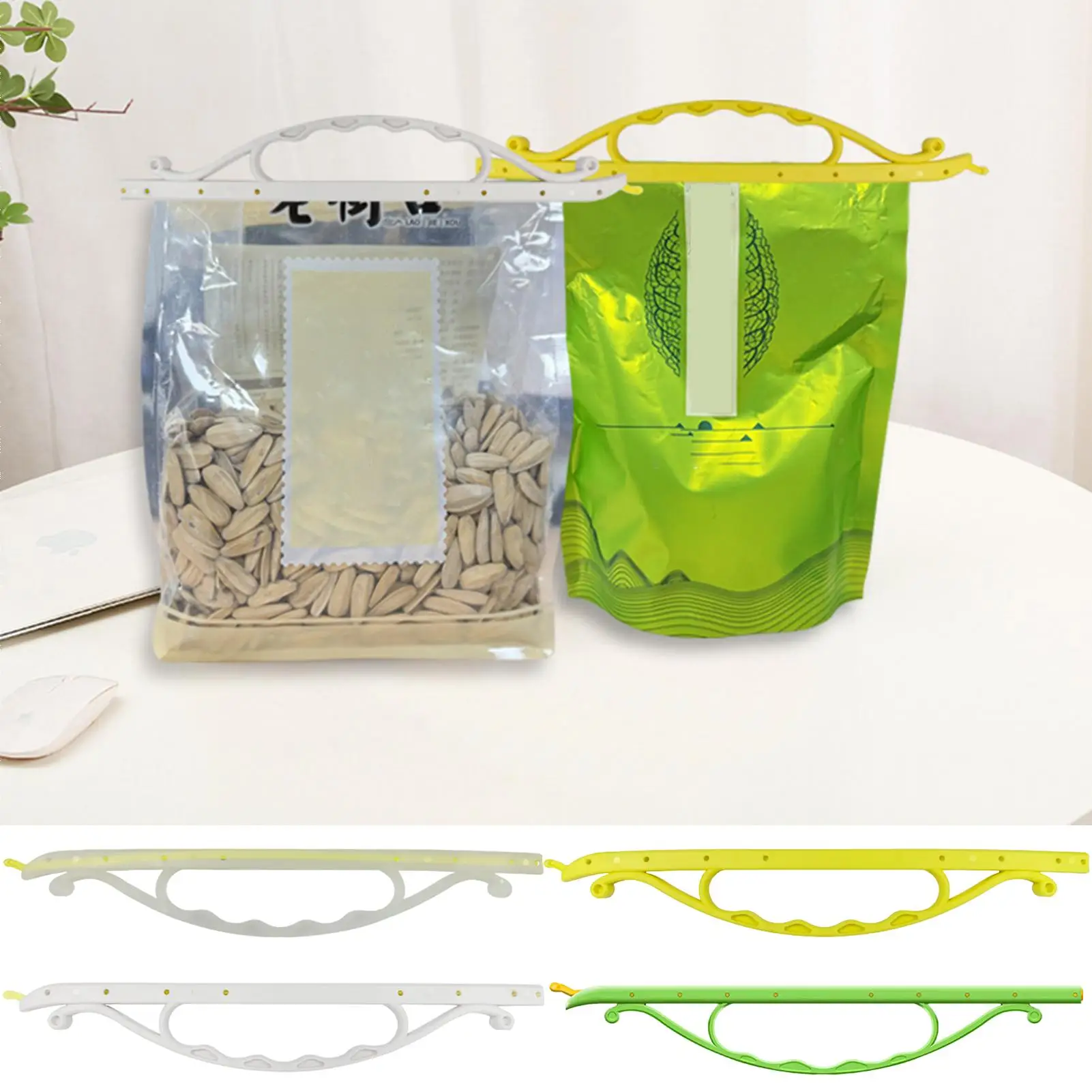 Bag Sealing Clip Reusable Kids Snacks Seal Clips Fresh-Preserving Air Tight Seal Grip household Kitchen snack sealing clips