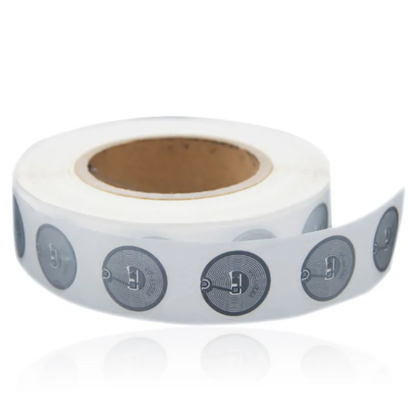 10/20/50pcs  Ntg215 NFC Tag 13.56MHz ISO14443A Sticker Wet Inlay Ntg 215 Phone Available RFID Adhesive Label