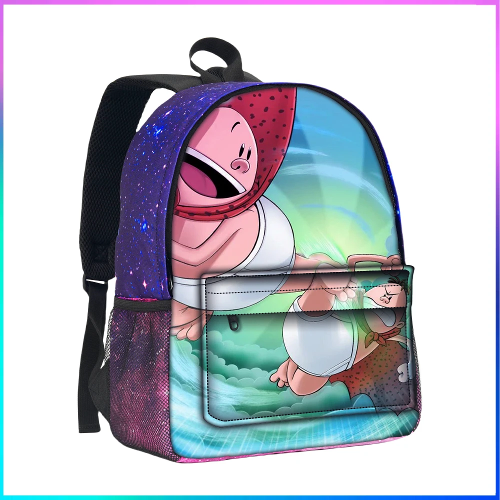 

Captain Underpants Classic Boy Girl Knapsack-Waterproof Cute School Bag-Large Capacity Backpack for Children