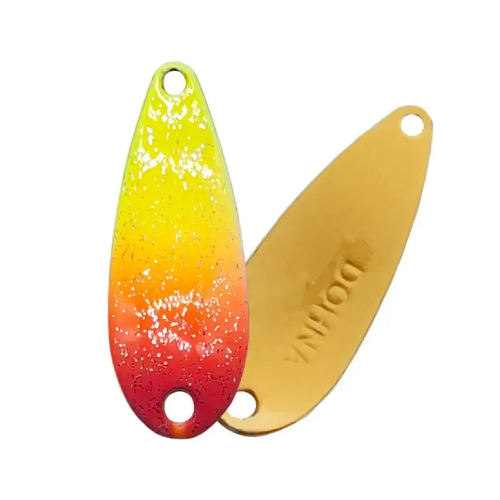 Dohna Peche Leurre Pesca LÖFFEL 2,5 g 30 mm bunter Löffelköder Kupfer Stream Metall Angelköder für Forelle Döbel Barsch Lachs Hecht – Detail 15